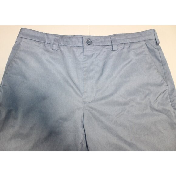 Mens Hagger Cool 18 Shorts Sz: 38 Solid Bermuda Chino Flat Front Pockets - Picture 2 of 5